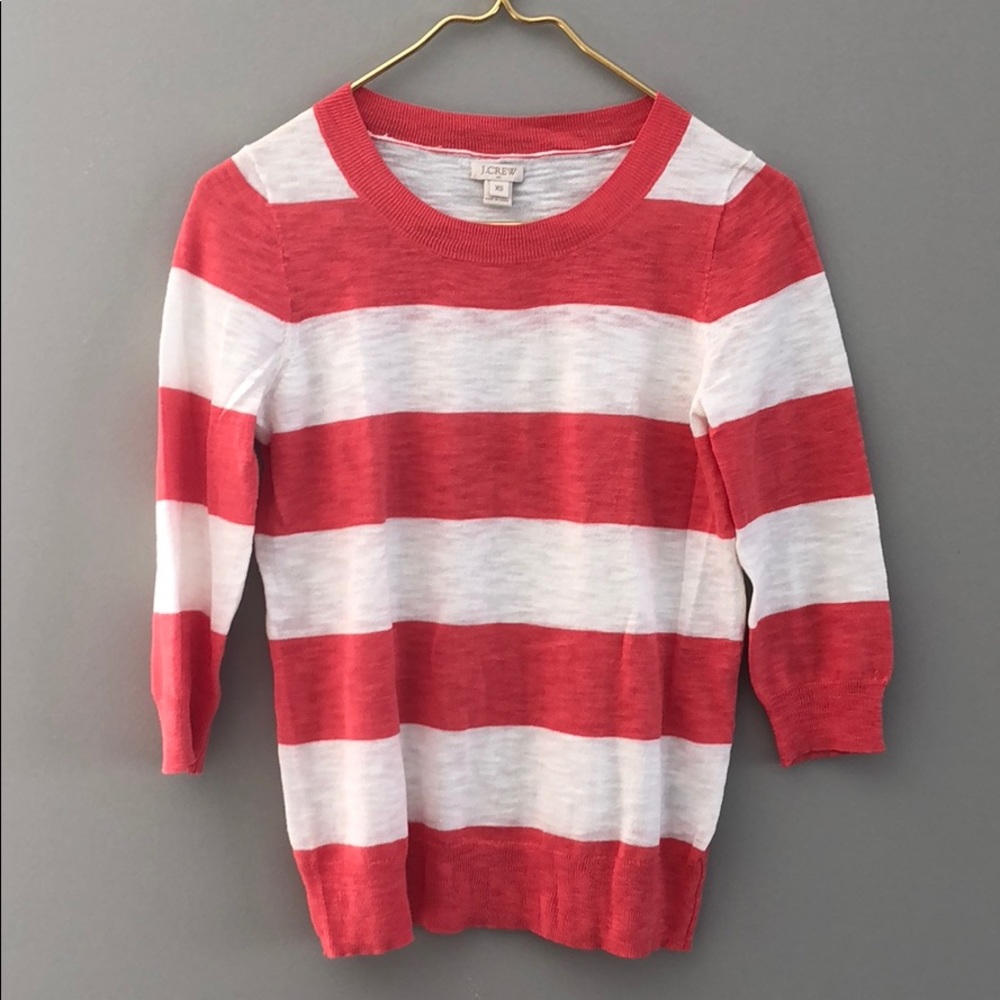 Jcrew 3/4 sleeve sweater